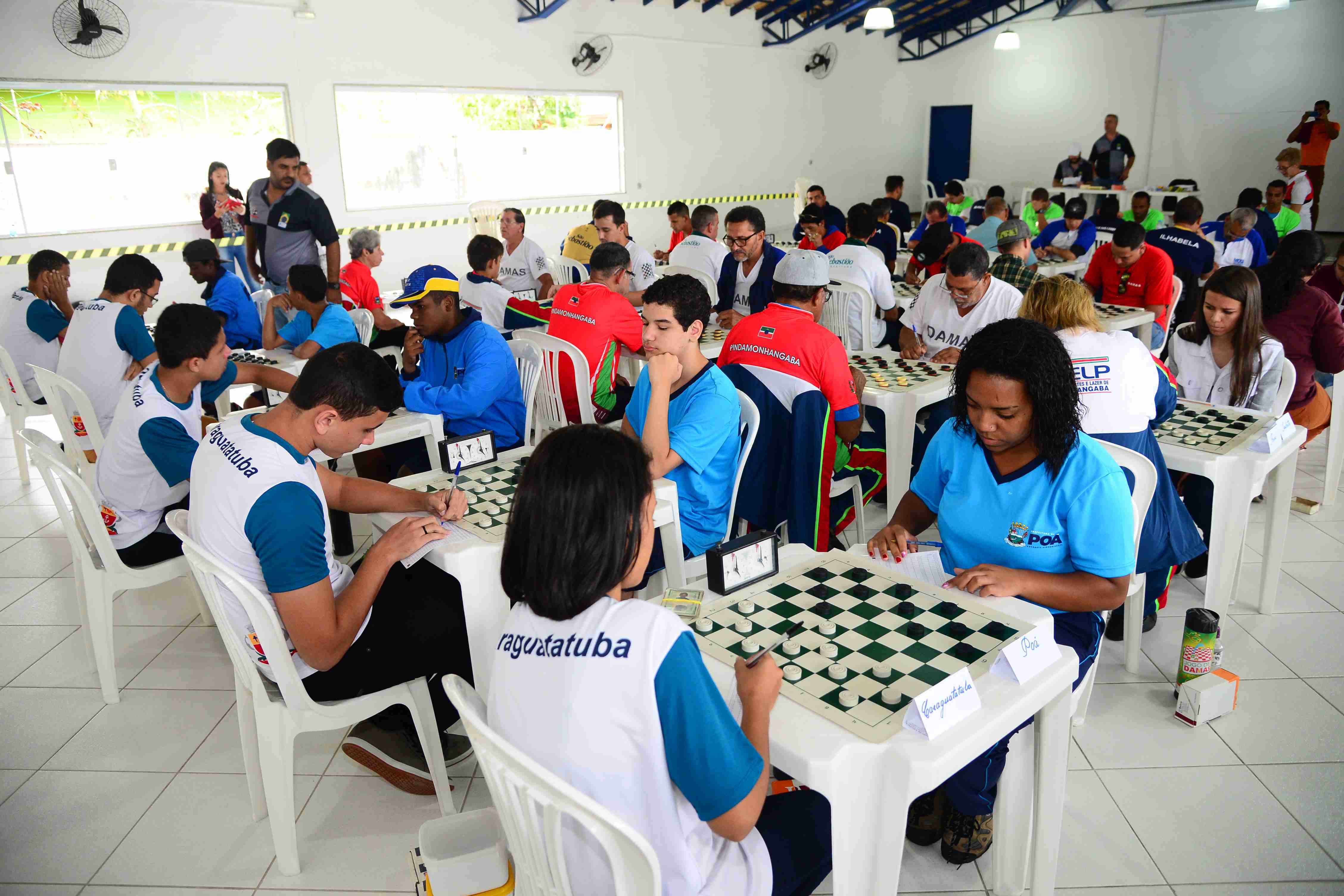 Caraguatatuba consegue bons resultados na Damas, no Futsal Masculino 21 e no Voleibol Livre Masculino e Feminino