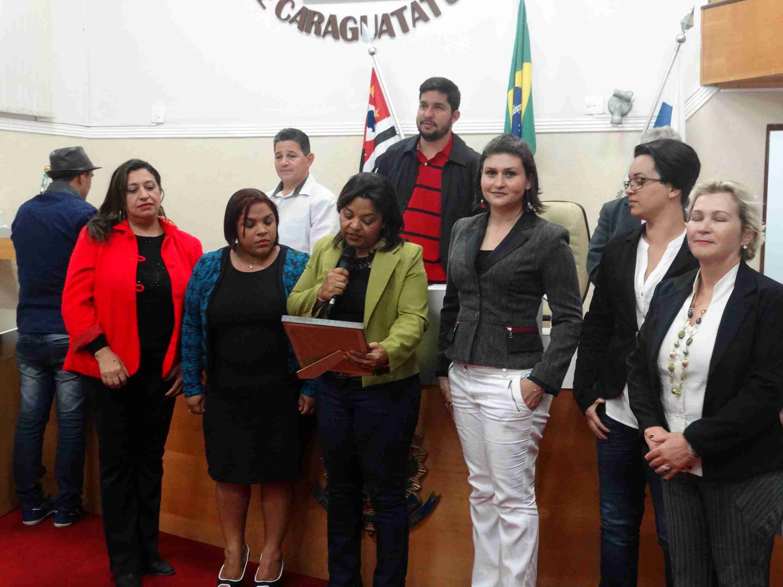 Conselho Tutelar de Caraguatatuba recebe Moção de Aplausos na Câmara (Fotos: Câmara)
