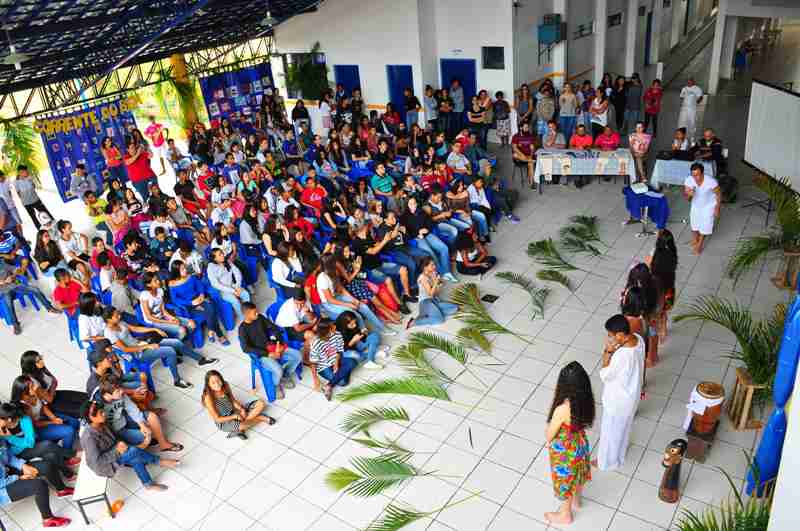 Reflexões sobre a cultura negra movimentam escolas do  Perequê-Mirim e Estrela D'Alva