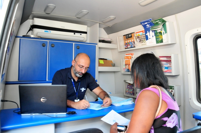 Sebrae Móvel orienta empreendedores de Caraguatatuba em dezembro (Fotos: Luís Gava/PMC)