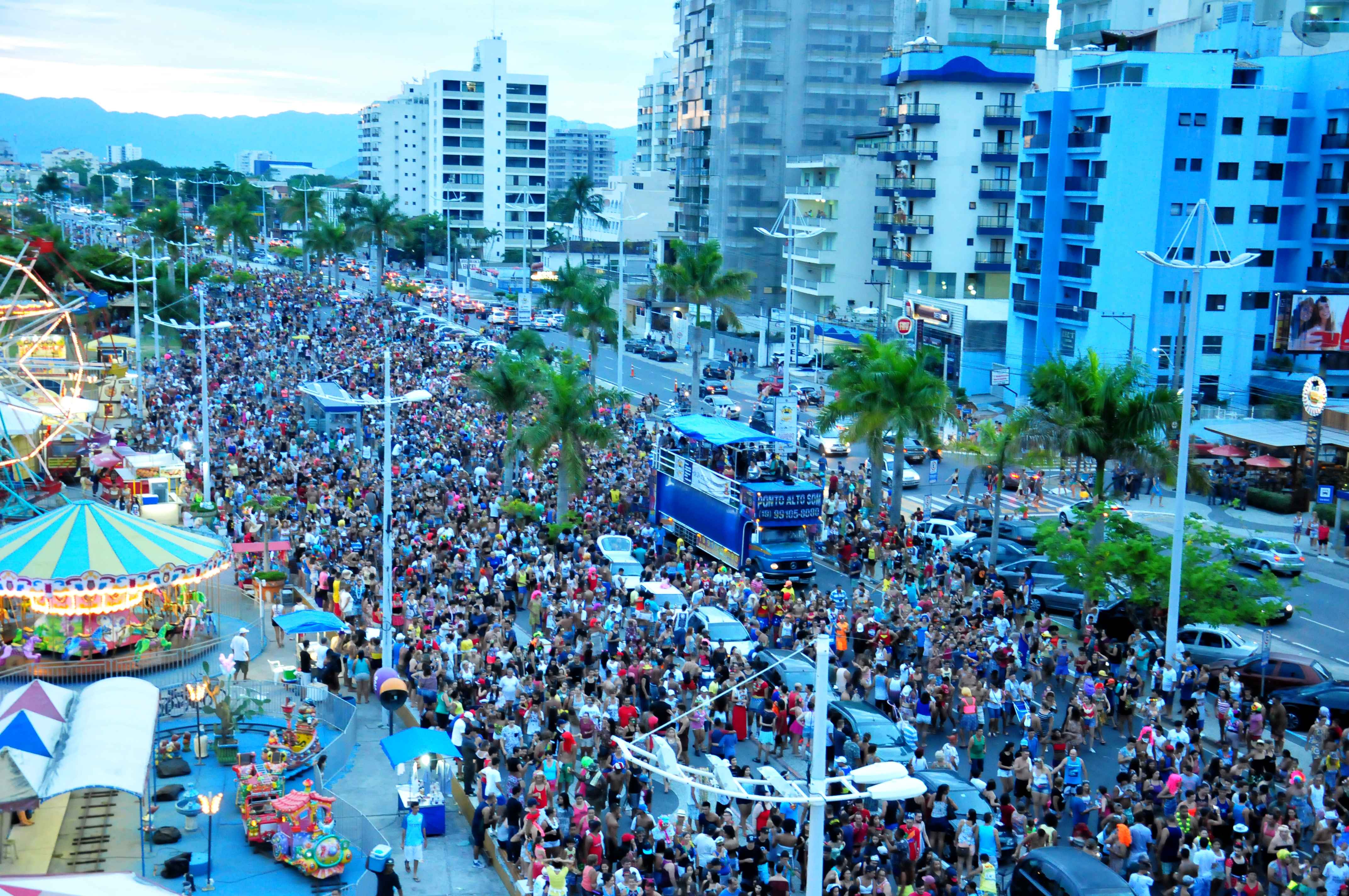Caraguatatuba aguarda 250 mil turistas no Carnaval (Foto: Luís Gava/PMC)