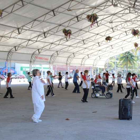 Caraguatatuba participa de atividades no Dia Mundial de Wushu-Kungfu