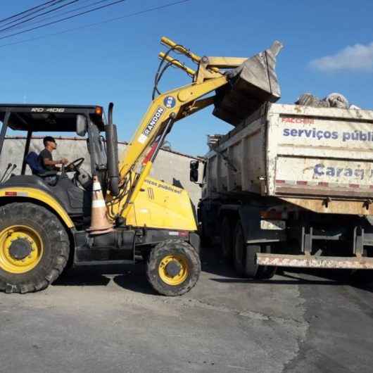 Prefeitura recolhe 200 toneladas de lixo em Operação Bota-fora no final de semana