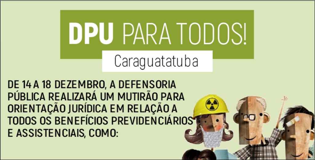 Defensoria Pública da União - DPU - #PraCegoVer - sobre fundo