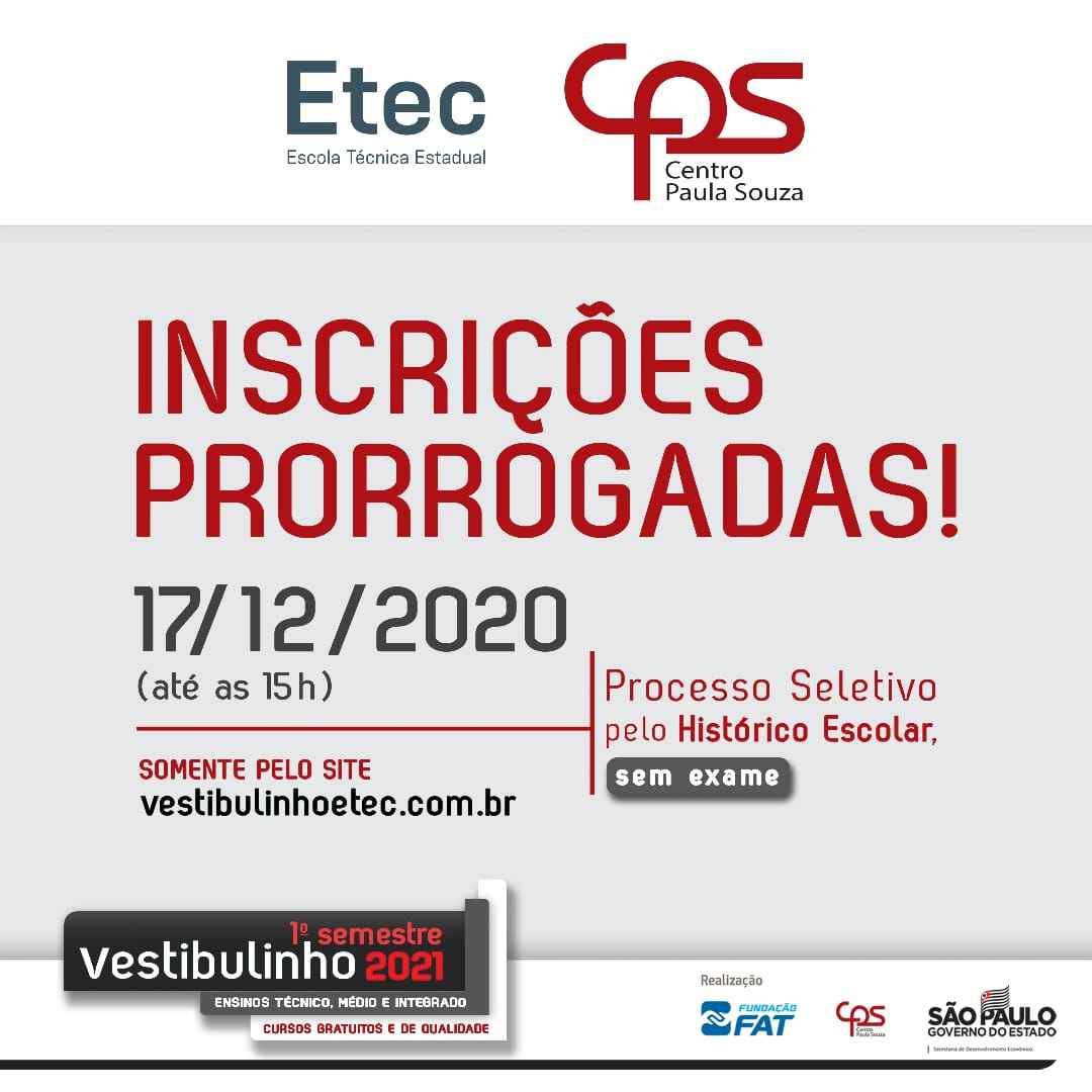 Cursos gratuitos! Inscrições prorrogadas até dia 15/12 15h.