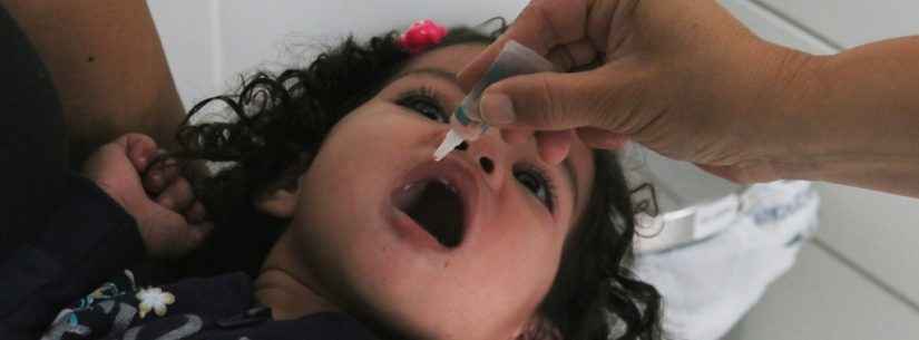Caraguatatuba aplica 2.656 doses na Campanha contra Poliomielite e atinge cobertura de 53%
