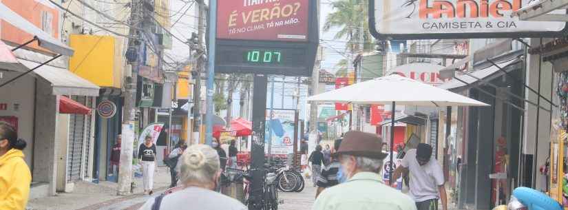 Defesa Civil alerta para quedas bruscas de temperatura e ressaca