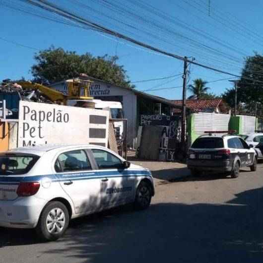 Prefeitura de Caraguatatuba e Polícias fazem megaoperação em ferros-velhos contra furtos e venda de materiais nobres