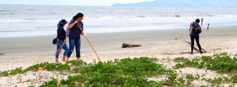 Prefeitura de Caraguatatuba intensifica limpeza de praias com força-tarefa