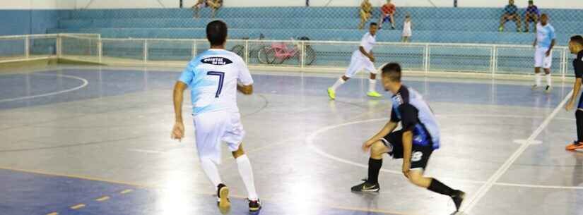 Campeonato de Futsal Séries Prata e Ouro continua nas Quadras do Olaria e CEMUG
