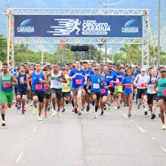 Caraguatatuba encerra Circuito de Corrida de Rua 2022 com 900 inscritos na última etapa