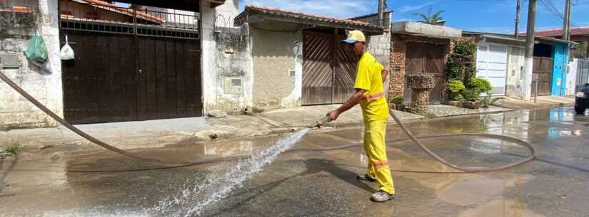 Prefeitura de Caraguatatuba mantém ações de limpeza e manutenção em vários bairros