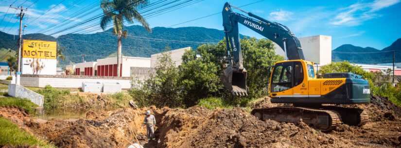 Caraguá em Obras: Prefeitura realiza intervenções no Córrego Itororó na Região Sul