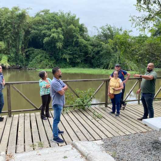 Prefeitura de Caraguatatuba e Instituto Federal discutem parcerias envolvendo Parque do Juqueriquerê