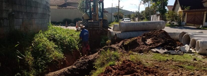 Portal da Fazendinha recebe sistema drenagem para melhorar captação de águas de chuva