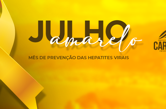 ‘Julho Amarelo’: Campanha inicia neste sábado com teste rápido de HIV, hepatites virais e sífilis na Praça do Caiçara