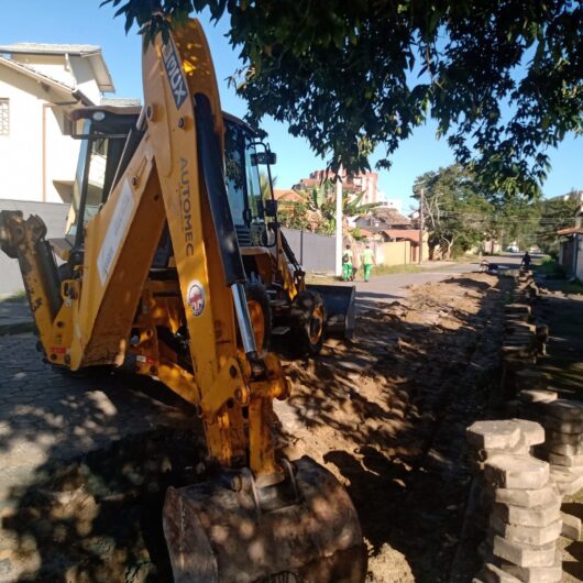 Martim de Sá, em Caraguatatuba, recebe serviços para melhorar drenagem das ruas