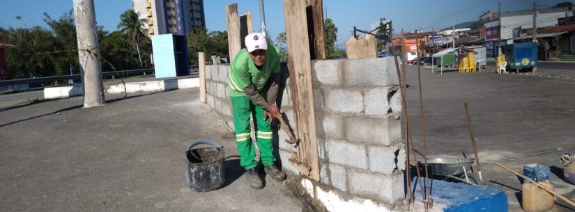 Mureta da Praça de Skate do Massaguaçu é reconstruída depois de derrubada em perseguição policial