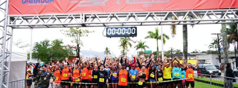 2ª etapa do Circuito Caraguá de Corrida de Rua reúne quase 1 mil atletas em Caraguatatuba