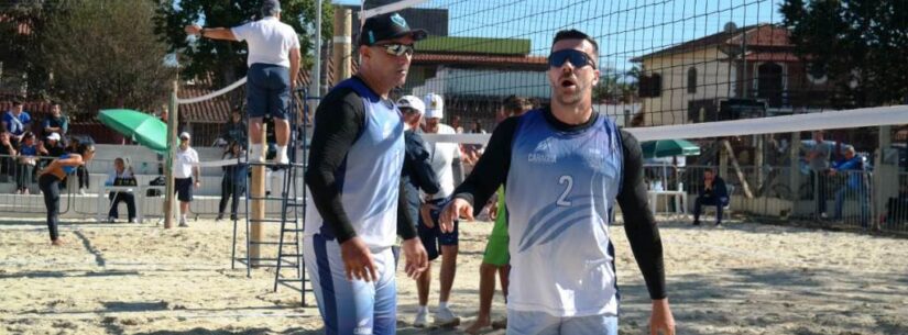 CT Caraguatá de vôlei de praia mostra habilidade nos Jogos Regionais e avança para a semifinal