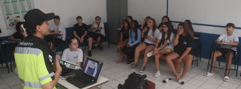 Programa Trânsito Legal fecha Semana Nacional de Trânsito com palestra em escola