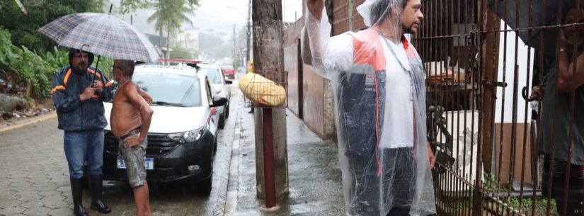 Caraguatatuba recebe visita de técnicos da Defesa Civil do Estado para vistorias em áreas de risco