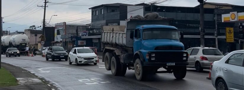 DER divulga interdições programadas a partir de segunda nas obras na SP-55, em Caraguatatuba