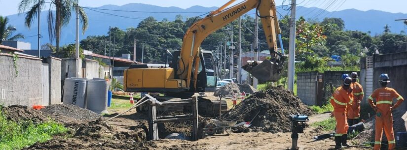 Prefeitura executa obras de drenagem no Morro do Algodão e Pontal Santamarina