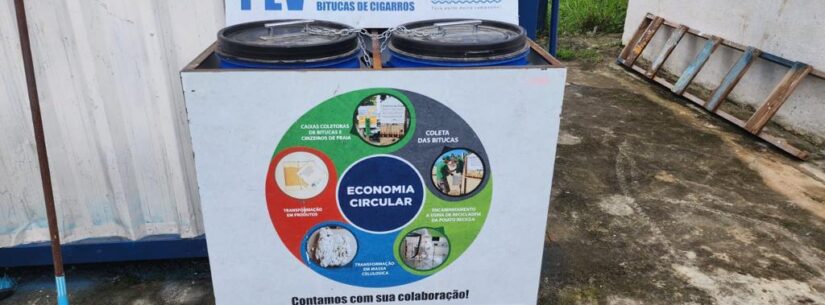 Programa “Caraguatatuba sem Bitucas” completa três anos e Prefeitura reforça uso das bituqueiras