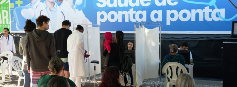 Projeto ‘Saúde de Ponta a Ponta’ realiza mais de 500 atendimentos e inicia consultas com clínico geral