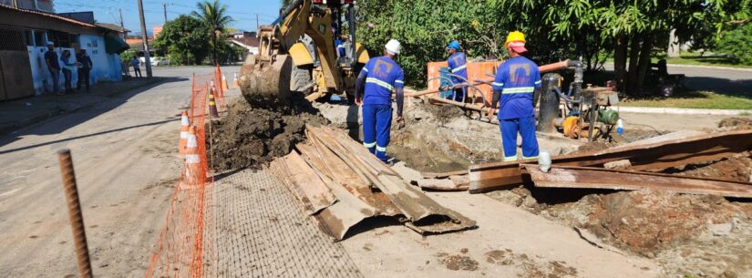 Prefeitura de Caraguatatuba executa mais uma obra de drenagem no Tinga