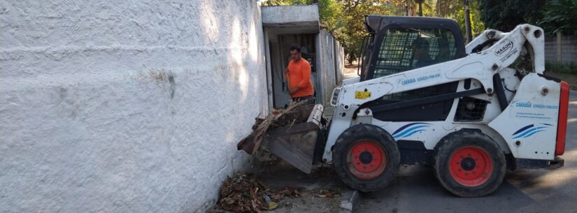 Força-tarefa da Sesep impõe ritmo acelerado na limpeza dos bairros em Caraguatatuba