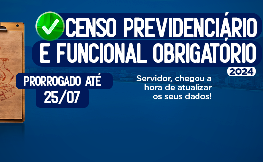 Censo Previdenciário e Funcional 2024 do CaraguaPrev é prorrogado até dia 25 de julho