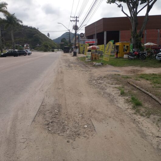 Prefeitura de Caraguatatuba fiscaliza obras de recapeamento da Sabesp