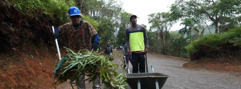 Prefeitura de Caraguatatuba convoca mais bolsistas do PEAD para reforço na zeladoria dos bairros