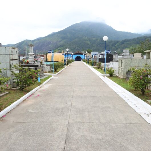 Cemitério Municipal de Caraguatatuba se prepara para receber cinco mil visitantes no Dia de Finados