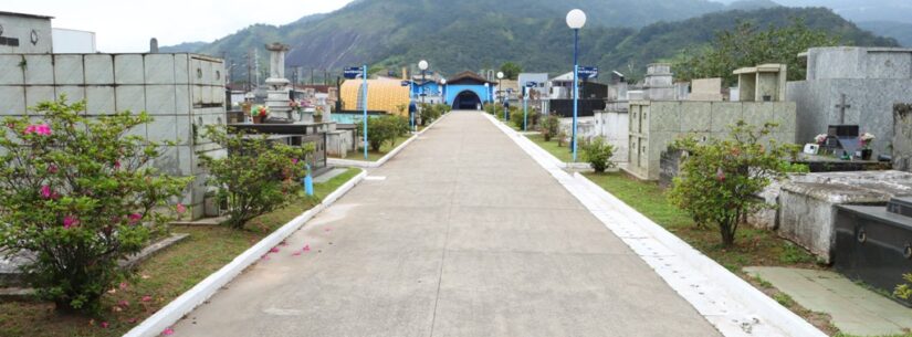 Cemitério Municipal de Caraguatatuba se prepara para receber cinco mil visitantes no Dia de Finados