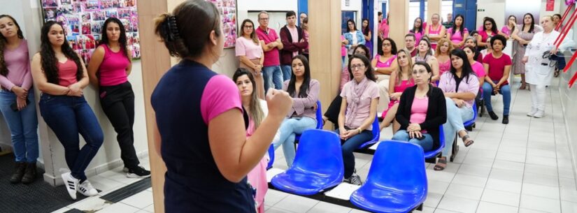 Palestra sobre diagnóstico do câncer de mama encerra Campanha do Outubro Rosa no Paço Municipal de Caraguatatuba