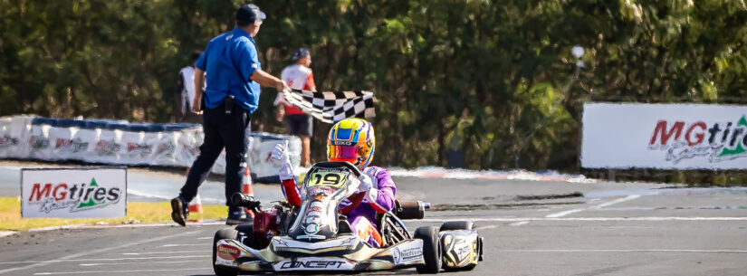 Anna Luiza Pimpão se destaca no Brasileiro de Kart