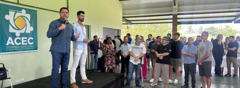 Prefeito de Caraguatatuba participa de Café Empresarial e destaca ações de empreendedorismo