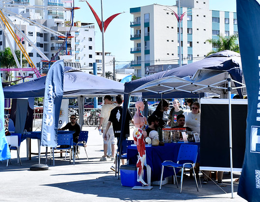 UNITAU e Prefeitura de Caraguatatuba realizam atividade com foco na prevenção de acidentes nas praias