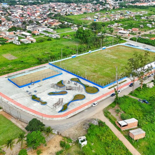 Prefeitura de Caraguatatuba inaugura Praça Esportiva e de Lazer no Perequê-Mirim