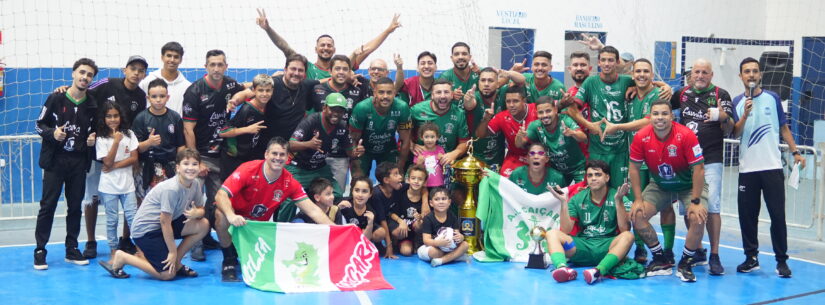 Final da série ouro: time Os Travados/Caiçara é vencedor do campeonato de futsal 2024