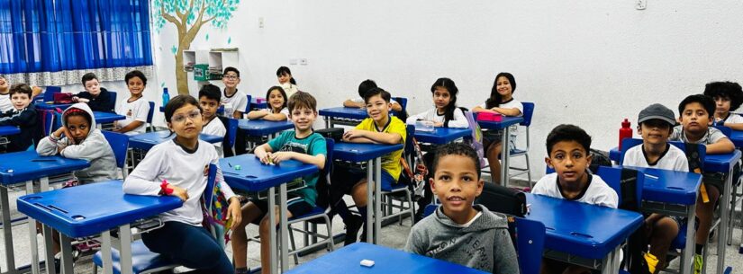 Alunos do 2º e 5º anos da rede municipal de ensino de Caraguatatuba realizam prova do Saresp