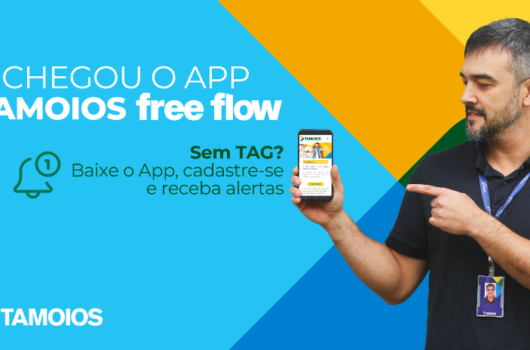 Tamoios disponibiliza Aplicativo Tamoios Free Flow para pagamento do pedágio eletrônico