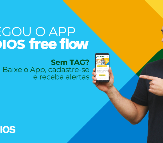 Tamoios disponibiliza Aplicativo Tamoios Free Flow para pagamento do pedágio eletrônico