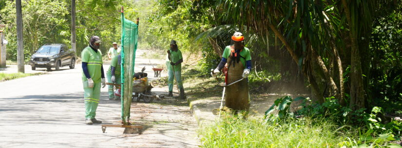 Prefeitura de Caraguatatuba intensifica trabalhos de limpeza na cidade com força tarefa