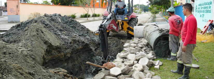 Prefeitura de Caraguatatuba acelera obras de drenagem antes do período de chuvas