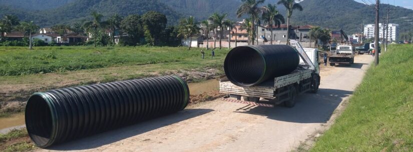 Prefeitura de Caraguatatuba continua com obras de drenagem no bairro Massaguaçu