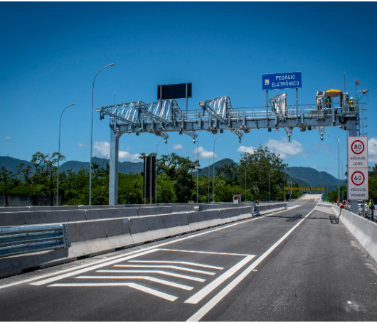 Tamoios reforça que o não pagamento da tarifa “Free Flow – Pedágio Eletrônico” gera multa de 5 pontos na CNH